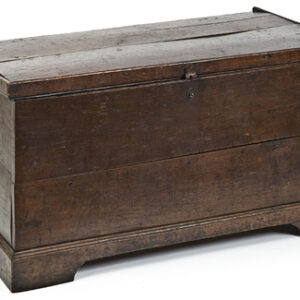 19th Century English Oak Carpenter's Trunk