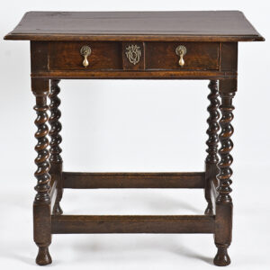 Late 17th Century English oak side table - AA1269