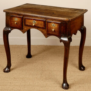18th Century English oak lowboy - UK1021