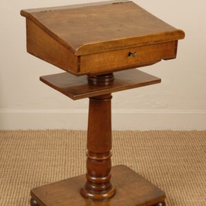 19th Century English fruitwood childs desk of small proportions - AA1992a