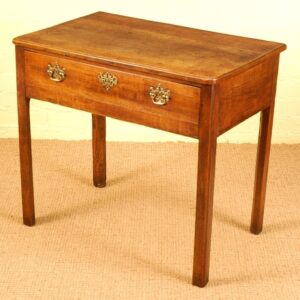 An exceptional late 18th Century English beech side table - AA0790