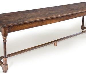 Early 19th Century French oak long refectory table