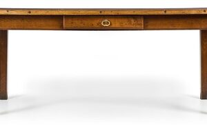 19th Century French beech and fruitwood farmhouse table - CLD1491