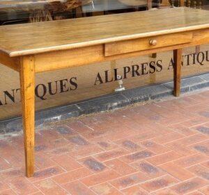 Mid 19th Century French walnut and fruitwood farmhouse table - CLR700