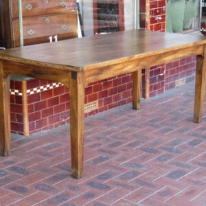 An unusual early 19th Century French elm and ash farmhouse table - AA1906