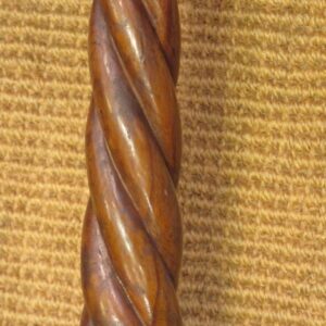 An unusual 19th Century French olive wood occasional table