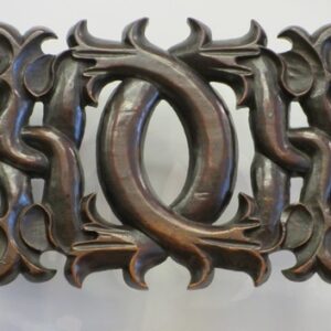 A decorative first half 18th Century Spanish walnut side chair - CBK500