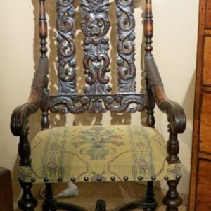 18th Century & later Flemish walnut chair - CMC500