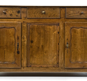 First Half 19th Century French Chestnut & Elm Sideboard - AA1180