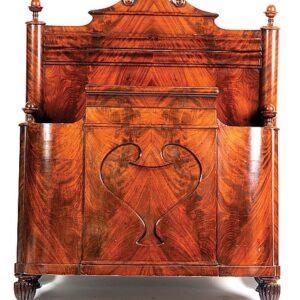 Louis Philippe mahogany sleigh bed, France first half 19th Century - AA1349