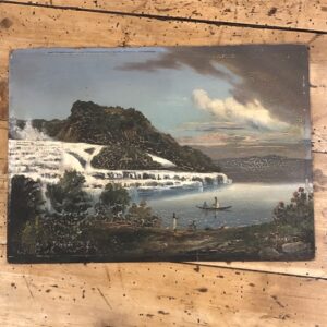 White Terraces - Mt Tarawera - William Binzer 1875