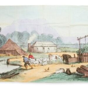 Rare lithograph of the Western District from United Kingdom 1860 - AA1832