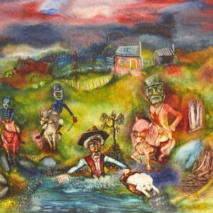 He jumped into the Billabong - 1974 Stubbs