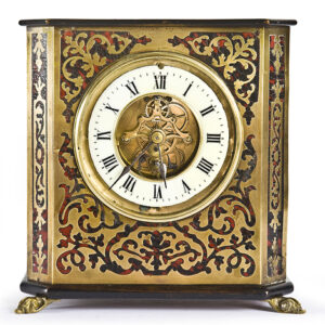 Decorative 19th Century French Boulle timepiece - AA1416