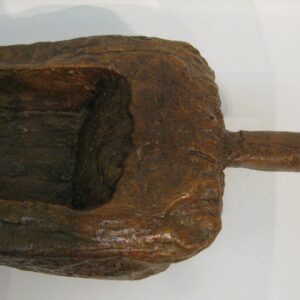 18th Century English oak dug out trough