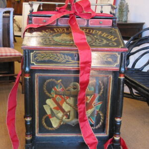 An interesting 19th Century English printed ship's davenport - AA1641