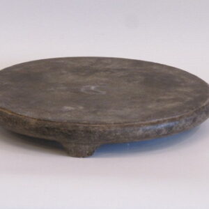 18th Century carved stone pot stand