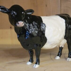 A Beswick porcelain cow - 1972a