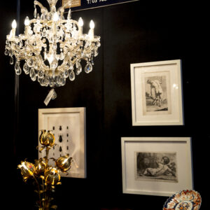 First half 20th Century French Maria Theresa 10 branch Crystal Chandelier - AA1918