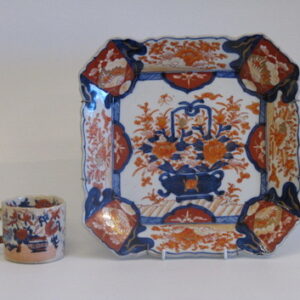 19th Century square Imari charger