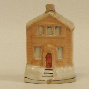 19th Century English Staffordshire cottage pastel burner (A.F.)