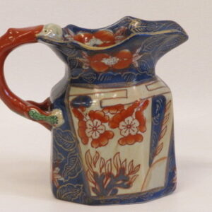 A decorative 20th Century Masons style ironstone jug