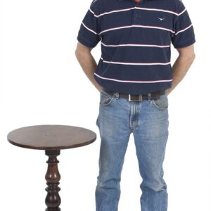 A 19th Century English Fruitwood and Deal Occasional Table