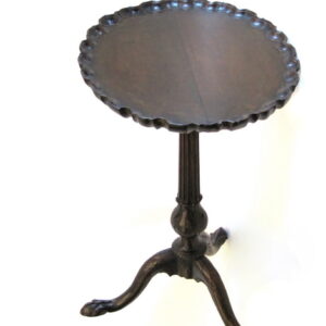 A rare late 19th Century Chippendale revival mahogany wine table of small proportions