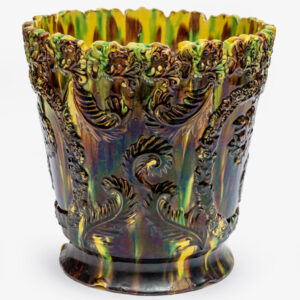 Late 19th Century European Majolica Jardinière-Vase