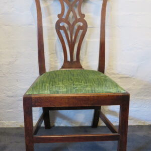 18th Century English Chippendale well faded Mahogany Side Chair - AA2100