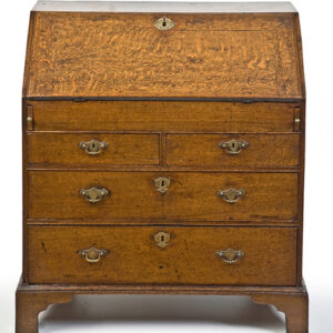 A George II Oak Writing Bureau - AA9001