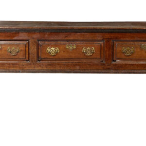 A rare George II oak dresser base - UK1907