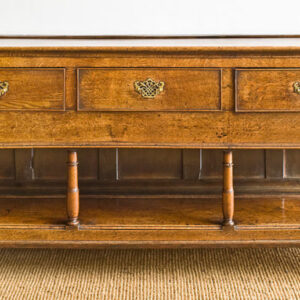 19th Century English Oak Dresser Base - CMA0501