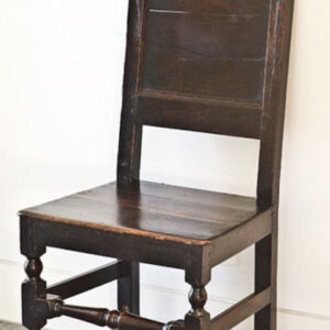 A 17th Century English Oak Decorative Occasional Chair - CMP500