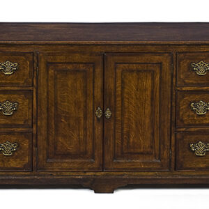 George III Oak Long Dresser - AA1310
