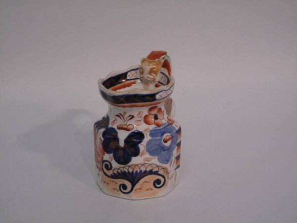STOLEN - JULY 2015 - Medium 19th Century Japan pattern Ironstone lion handle jug