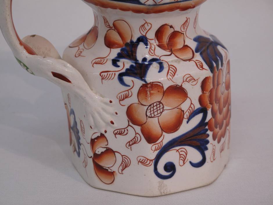 STOLEN - JULY 2015 - Medium 19th Century Japan pattern Ironstone lion handle jug - Image 9