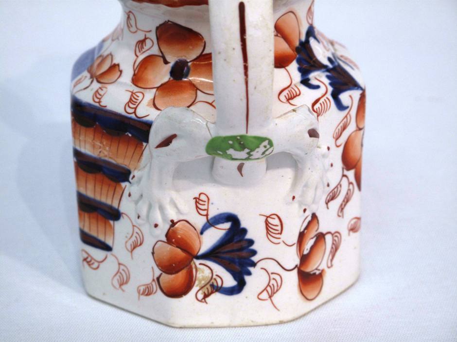 STOLEN - JULY 2015 - Medium 19th Century Japan pattern Ironstone lion handle jug - Image 8