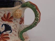 Large 19th Century Ironstone China octagonal mug - Image 4