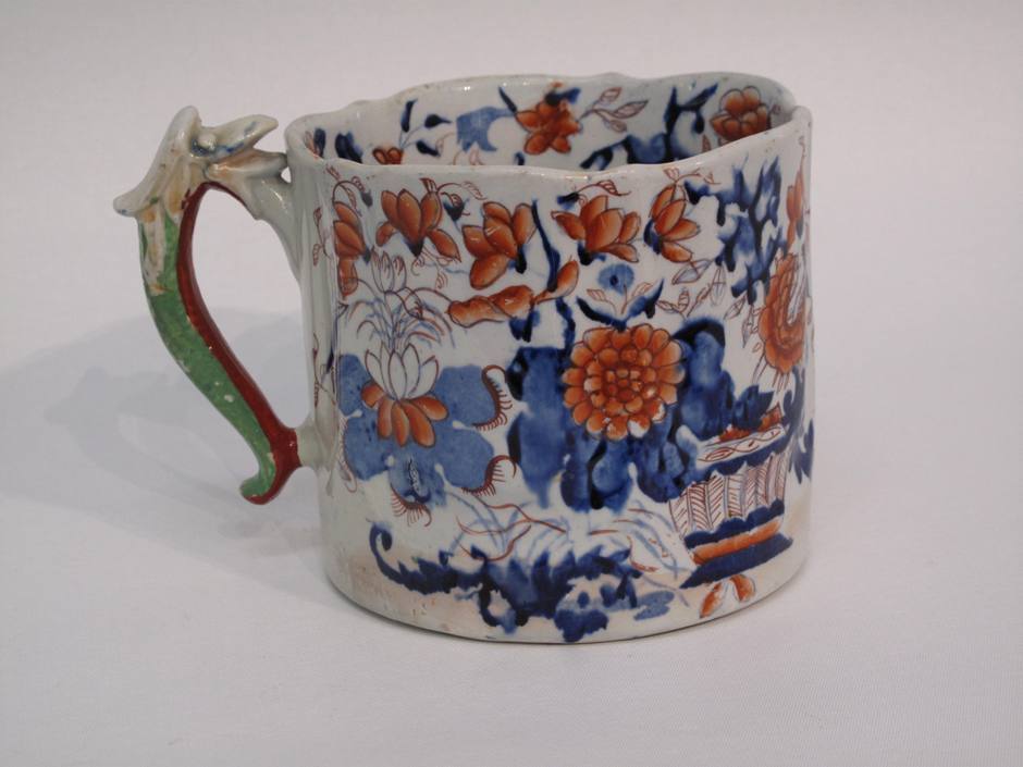Large 19th Century Ironstone mug - AA1378 - Image 5