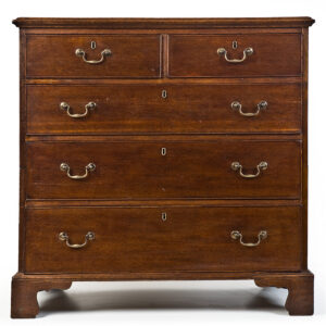 Late 18th Century English Oak Chest On Chest - AA1078