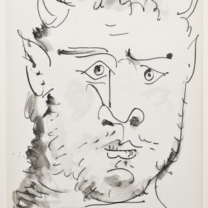 'Picasso en marge du Buffon' - Paris 1957 - CGW381550/3.4