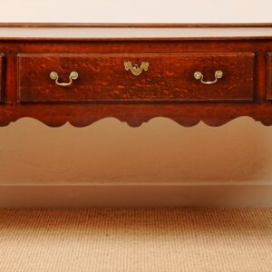 Outstanding late 18th Century English oak low dresser