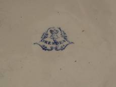 Large 19th Century blue & white Ridgeway jug - CBEs59 - Image 8