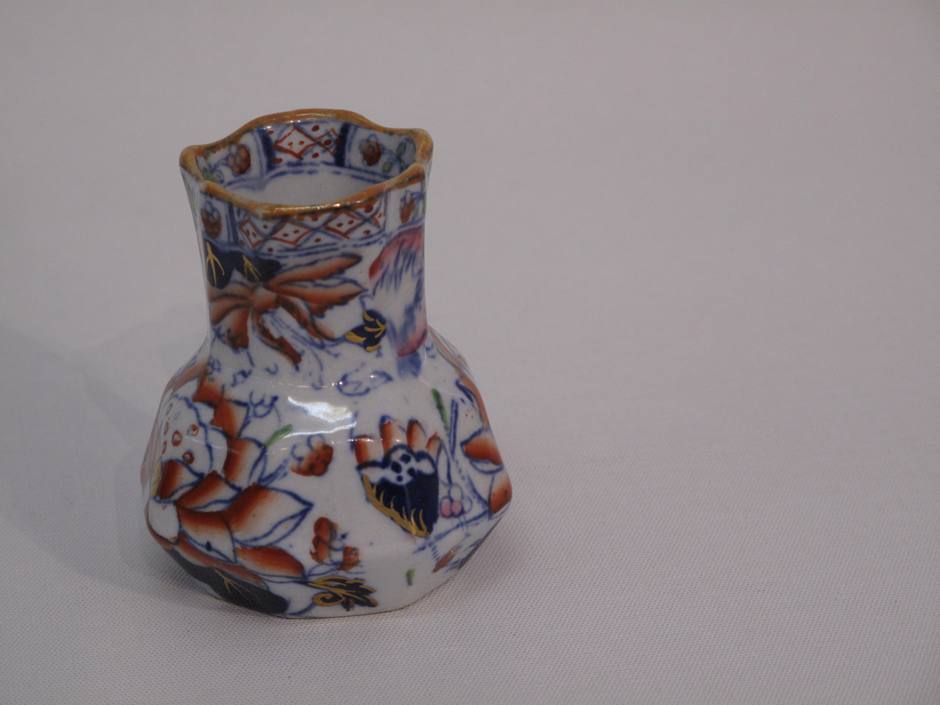 Small 19th Century Masons floral jug - CMA0511 - Image 5