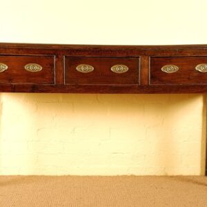 Country Regency oak dresser base