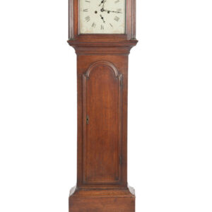 Early 19th Century English oak 8 Day Longcase Clock by Woodcock of Colchester - AA1817