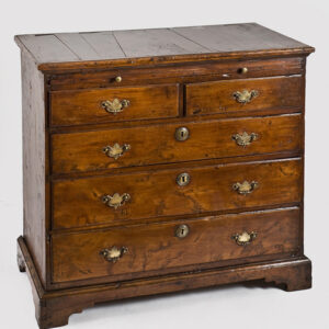 A Rare Mid 18th Century English Yew Wood Chest Of Drawers - UK1303