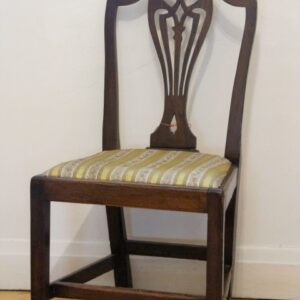 18th Century English country Hepplewhite ash dining/occasional chair - AA1649