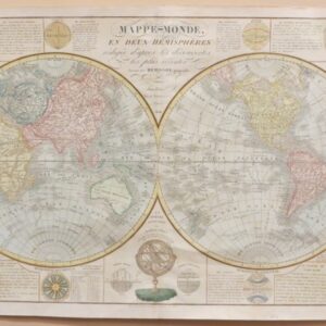 Herrison - Mappe Monde - 1856 - CGW134488-2